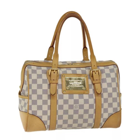 Louis Vuitton Handbags - LOUIS VUITTON Damier Azur Berkeley Hand Bag N52001 LV Auth ar11663B